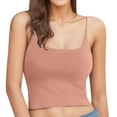 thumbnail image 4 of B91xZ Bra for Women Split Racerback Bra with Adjustable Straps,Rose Gold M, 4 of 4