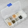 thumbnail image 4 of 440 Pieces Earring Making Supplies 2 Colores Earring Hooks, 3 Styles Earring Backs, 2 Colors Earrings Pestaña Flay Pad And Earring Making Findings Para Mujer, Niñas, Adultos De Joyas perfecl Resultados de pendientes, 4 of 8