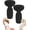Black,2pcs, variant on Anti-Slip Heel Liners, Soft Cushion Heel Pads, Self-Adhesive Heel Pads for Too Big Shoes, Improved Fit,Stop Heel Slip or Blister