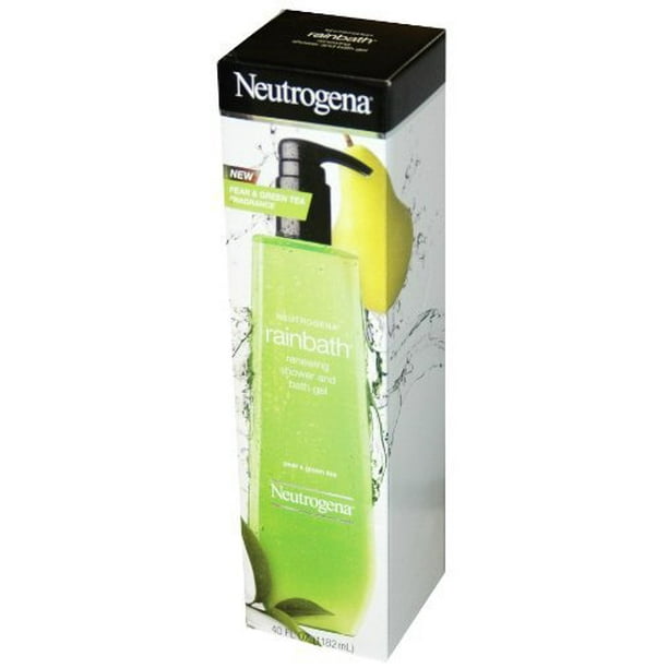 Neutrogena Rainbath Renewing Shower and Bath Gel, Pear & Green Tea (40