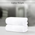 thumbnail image 3 of Pack de 2 toallas extra grandes blancas 89 × 178 cm – Tens Towels, 3 of 7