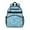 Blue White Tie, variant on Blue White Tie Dye Wave Pattern Backpack for School,Cute School Bag,Schoolbag with Adjustable Shoulder Straps & Padded Back,15.25"x11.5"x5.25"