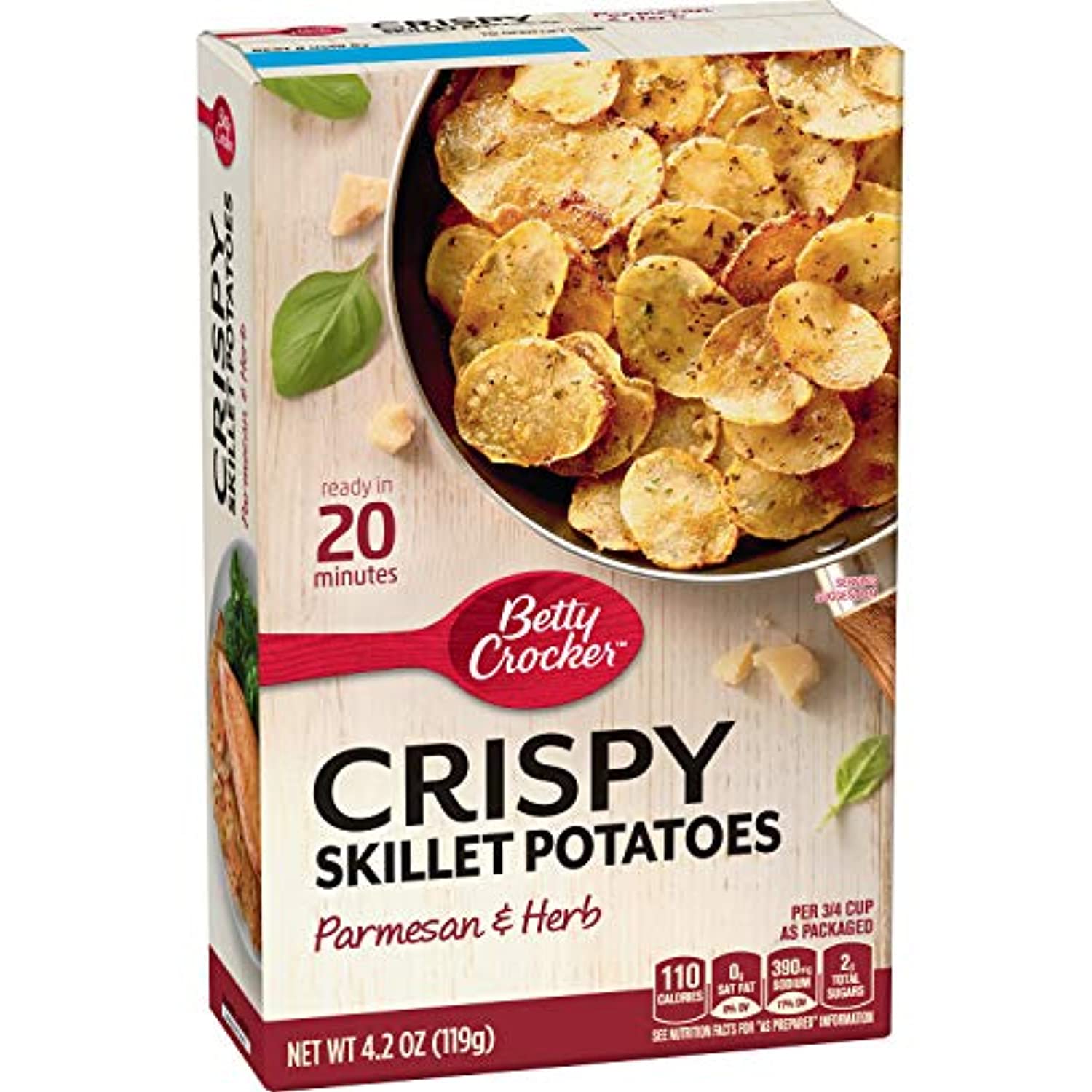 Betty Crocker Crispy, Skillet Potatoes, Parmesan & Herb, 4.2 Oz