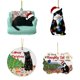 thumbnail image 4 of Adorno colgante DXING gato negro en forma de T decoración navideña, 4 of 5