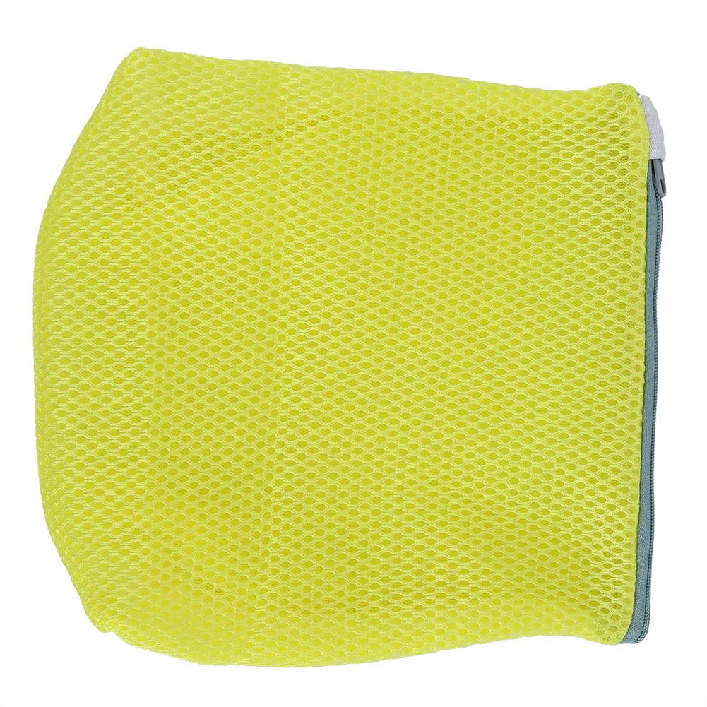 Thickened Laundry Washing Mesh Bag Socks Bra Underwear Clothes Wash Bag (Yellow)