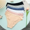 thumbnail image 3 of Lunuaoe Women's Plus Size Mid Waist Panties, Soft Breathable Underwear, Large Comfort Briefs, 3 of 10