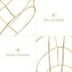 thumbnail image 3 of EXHUMKY Marco Metálico Dorado Para Sombrero Chino Clásico Estructura Resistente Para Retro Y Bodas, 3 of 8