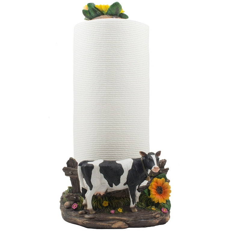 Sunflower Paper Towel Holder-Kitchen Decor and Accessories-Rustic