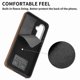 thumbnail image 3 of Funda para Samsung Galaxy A54 5g de cuero con acabado galvanizado y tarjetero (negro), 3 of 5