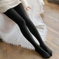 thumbnail image 3 of Ladies Elastic Solid Color Leg Bottoming Socks 220G Plus Velvet Medium Thickness Designer Tights for Women Ladies Opaque Tights Womens Dance Tights Tights for Women plus Size Pattern Control Top, 3 of 8