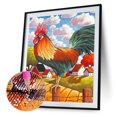 thumbnail image 2 of 5D DIY Diamond Painting Kits Full Round Drill Animal Mosaic Picture Decor Crafts Likrtyny Arte deco, 2 of 9