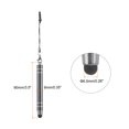 thumbnail image 2 of Unique Bargains 3 Pcs Stylet Métallique à Écran Tactile Stylet Rétractable en Alliage d'Aluminium Mini Stylos Capacitifs, Gris, 2 of 7