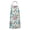 Pioneer Flower Floral-1, variant on Pioneer Flower Floral Print Pattern Apron for Women and Men, Cotton Linen Waterproof with Pockets, Adjustable, 33x27 Inch for Kitchen, Gardening, BBQ, Salon