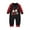 Black-Baby, variant on Odeerbi Christmas Pajamas for Family Plaid Holiday Long Sleeve Family Christmas Pajamas Matching Sets Dad Fashion Casual Plaid Print Tops Pants Sleepwear Family Matching PJs Set Black