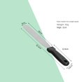 thumbnail image 1 of New Plastic Handle Stainless Steel Steak Frying Shovel Teppanyaki Spatula Kitchen Cooking Tools-SinKeeU, 1 of 1