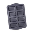 thumbnail image 1 of Inteprter Molde antiadherente para hornear pasteles de 8 cavidades, gelatina de acero al carbono, utensilios de cocina para microondas, molde reutilizable Herramientas y accesorios para hornear Gris Inteprter HA082846-02, 1 of 6