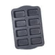 thumbnail image 1 of Bewildely Molde antiadherente para hornear pasteles de 8 cavidades, gelatina de acero al carbono, utensilios de cocina para microondas, molde reutilizable Herramientas y accesorios para hornear Gris Bewildely  HA082846-02, 1 of 6