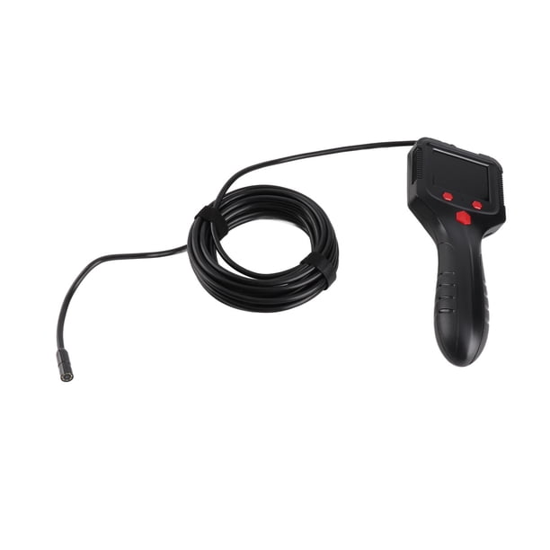 Boroscopio Industrial, Cámara De Inspección Industrial De Alambre Largo Flexible ABS HD IPS Pantalla LCD Recargable Para Tubería