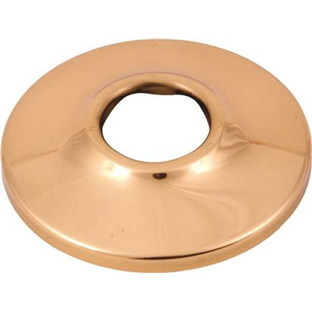 Proplus GIDS-231104 Escutcheon Iron Pipe, 1/2", Polished Brass
