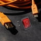 thumbnail image 2 of Red Light Illuminated 4 Pin Dpst On/off Snap In Rocker Switch 16a 20a 250v EHQ, 2 of 5
