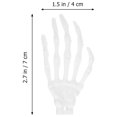 thumbnail image 4 of UPOUART 20pcs Props Fake Hand Decoration for Classmates White, 4 of 8