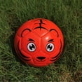 thumbnail image 1 of Mini balón de fútbol de 6 pulgadas para niños más pequeños, balón de espuma tamaño 2, balones pequeños de entrenamiento de fútbol, ​​suave y elástico, rojo Macarena Balón de fútbol para niños, 1 of 7