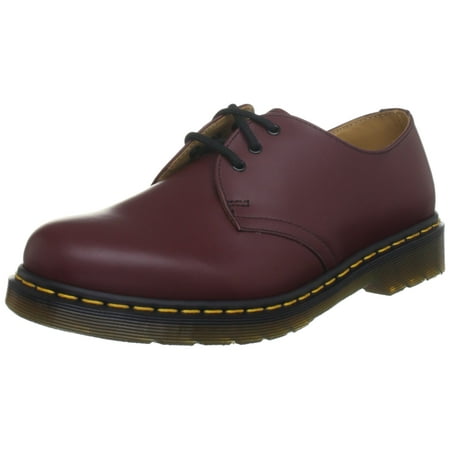 Dr martens 1461 3 eye gibson cherry red smooth hot sale