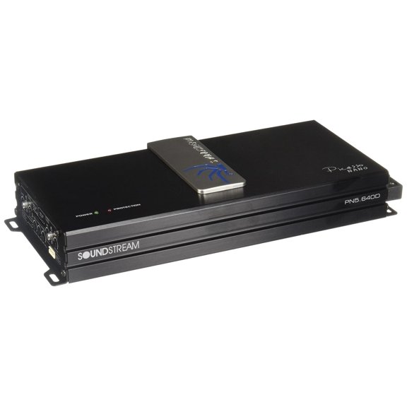 Amplificador Soundstream Digital Clase D Negro 5 Canales 640 W Car Audio