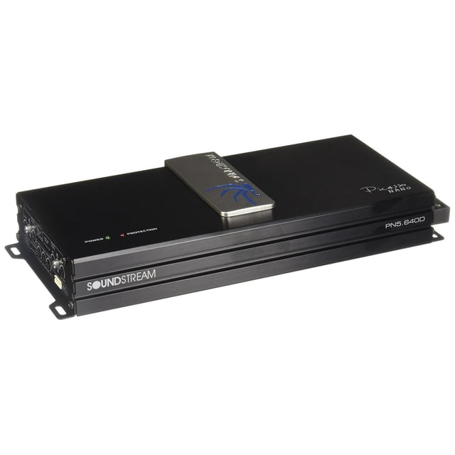 Amplificador Soundstream Digital Clase D Negro 5 Canales 640 W Car Audio