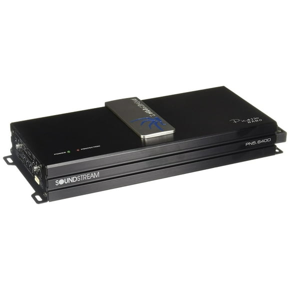 Amplificador Soundstream Digital Clase D Negro 5 Canales 640 W Car Audio