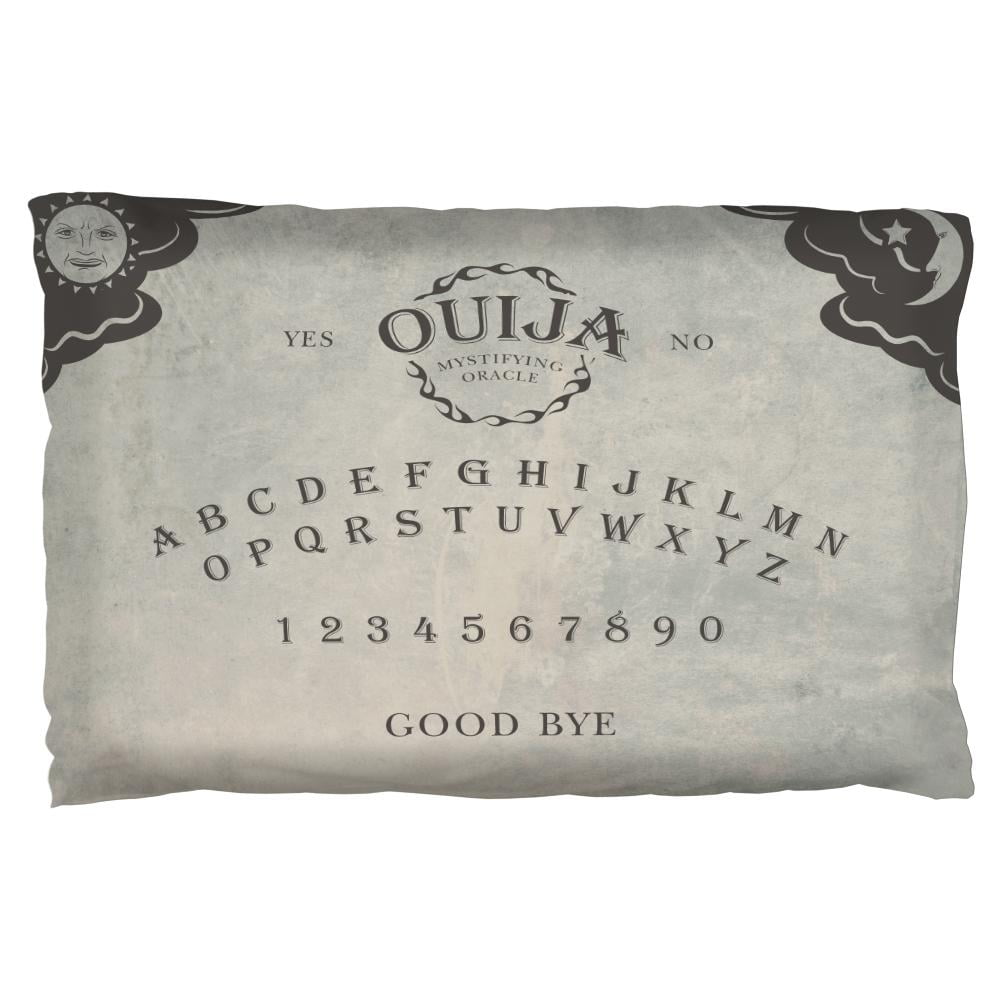 Cushion Ouija Board Rectangular Black 50x30cm 