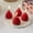 Red, variant on LSLJS 9 Pcs Strawberry Scented Candles, Mini Strawberry Shape Candle Eco-Friendly Smokeless Soy Wax Candle Romantic Atmosphere Prop Relax Body & Mind Fruit Decorative Candle Valentines Birthday Gifts