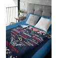 thumbnail image 5 of 50th Wedding Anniversary Personalized Blankets Gifts for Couples Husband Wife Dad Mom Grandma Grandpa Throw Blanket 50 Years of Marriage Anniversary Celebration Gift Ideas Cozy Fleece Sherpa Blanket, 5 of 5