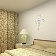thumbnail image 2 of YSNOOWE De Pared Plateado Con Sticker Acrílico 3D Decorativo Removible Para Y Oficina, 2 of 7