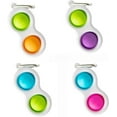 thumbnail image 2 of Simple Dimple Toy, Keychain Anti-Stress Toy, Mini Portable Decompression Toy, Si, 2 of 5