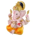 thumbnail image 2 of MasteelfCA Ornement en Résine Ganesha Éléphant Statue Bouddha Décoration Hindoue, 2 of 8