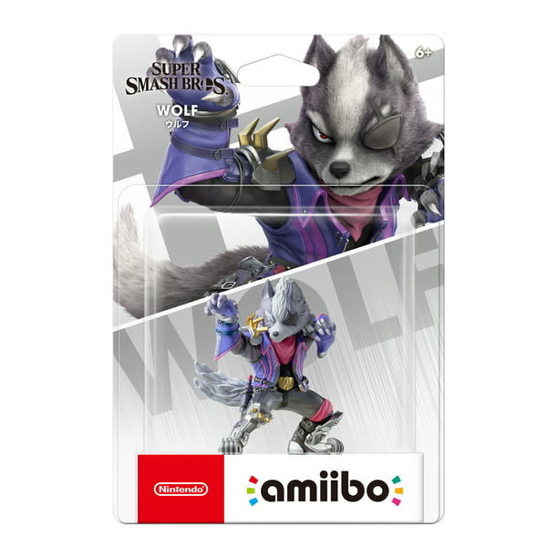Nintendo Smash Bros Series Amiibo Wolf Walmart Com Walmart Com