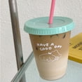 thumbnail image 2 of Oubit Plastic Cup,Plastic Coffee Cup Large Summer Cup Drinking Cup Top Tier Quality, 2 of 5