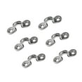 thumbnail image 1 of relayinert 6 Pièces en Acier Inoxydable Marine Pad vers le Bas Sangles Tie Deck Eye Loops Style A 1Set, 1 of 6