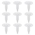 thumbnail image 1 of Clavos de aislamiento perforados Uxcell de 55 mm, 50 juegos de clavos aislantes, enchufe de pared de plástico, tornillo de expansión para fijar paneles de espuma, 1 of 6