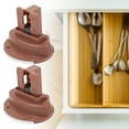 thumbnail image 2 of MRLESS 5 Sets Undermount Drawer Slides Stoppers for Dresser Drawers, Drawer Slide Parts and Accessories, 2 of 6