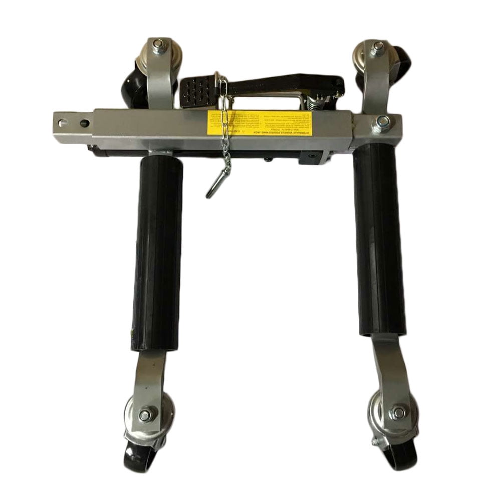 Remorui 2pcs 1500lb Hydraulic Positioning Car Wheel Dolly Jack Lift