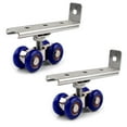 thumbnail image 5 of Speravity 2 unids/set rodillo de puerta corredera 4/8 ruedas Hardware rueda de pista polea suministros para el hogar accesorios de Metal para el 71x34x20mm 2piezas Speravity  CBP000546, 5 of 5