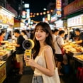 thumbnail image 6 of Mini Portable Fan Rechargeable Fan Summer Color-Block Foldable Lanyard Fan Stepless Speed Regulation Neck-Hanging Desktop Handheld Mini High-Speed Fan for Outdoor & Working, 6 of 6