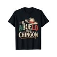 thumbnail image 1 of [100% algodón] El Abuelo Más Chingón, divertida camiseta con el mejor papá mexicano, camisetas gráficas, casual, cuello redondo, manga corta, clásica, 1 of 7