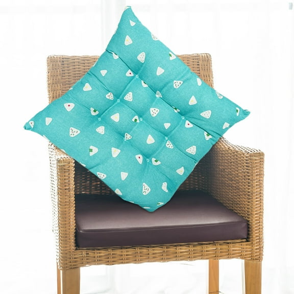 Bohemian Soft Square Chair Pad Garden Patio Home Kitchen Office Seat Cushion Sweet Cake Diameter 16"