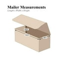 thumbnail image 2 of Box Partners Corrugated Mailers 8" x 4" x 4" Kraft 50/Bundle M844K, 2 of 2