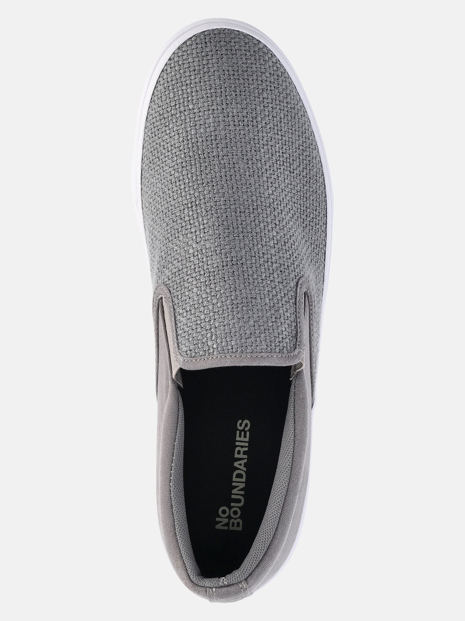 No Boundaries Men's Clinton Slip On Casual Sneakers