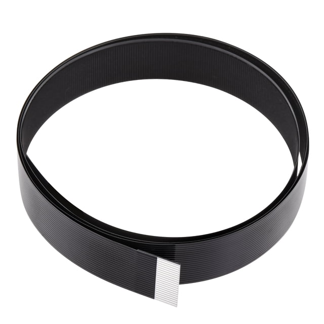 Unique Bargains FPV FFC Cable 20 Pin 0.5mm Pitch 50cm Length B Type Flat Flexible Ribbon Cable 2pcs
