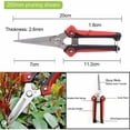 thumbnail image 3 of Gartenschere Und Baumscheren Set Professionnel Pflanzenschere Scharfe Rosenschere Aus Rostfreiem Stahl Pp Rutschfeste Griffe 3 Pcs, 3 of 5